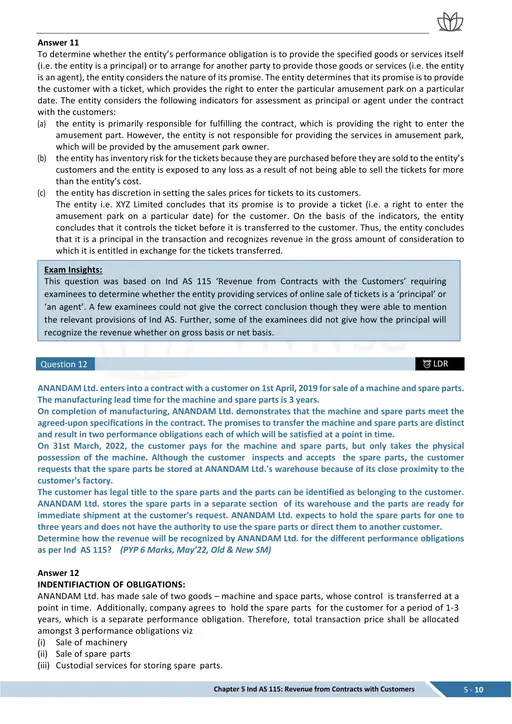 LDR and Exam Insights